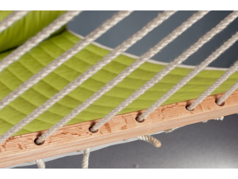 Οικογενειακή Αιώρα Υφασμάτινη με Ξύλο Avocado