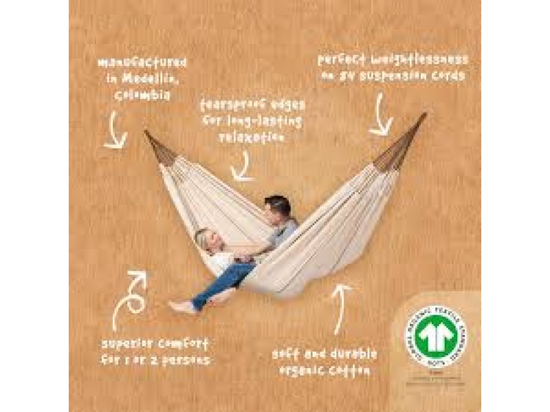 La Siesta Modesta Nougat Organic Διπλή Αιώρα 