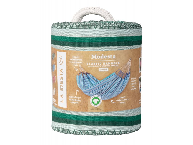 Αιώρα Organic Cotton Διπλή  Modesta  Agave Green