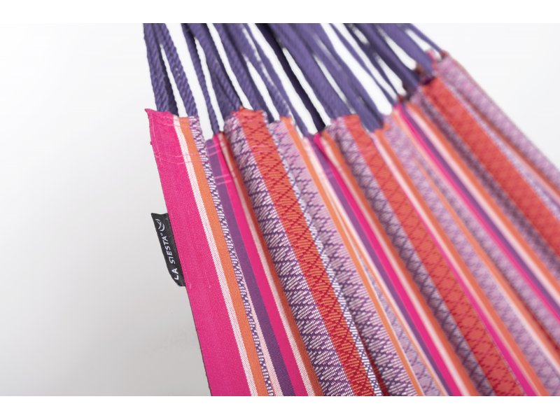 διπλή αιώρα από Κολομβία πολυχρωμη υφασματινη  Modesta Flamingo 