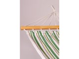 Cotton Single Spreader Bar Hammock Sunrise Green 