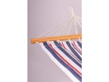 Cotton Single Spreader Bar Hammock Sunrise Blue