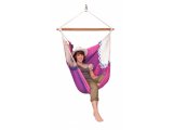 Fabric Hammock Chair Hanging-Chair Purple 