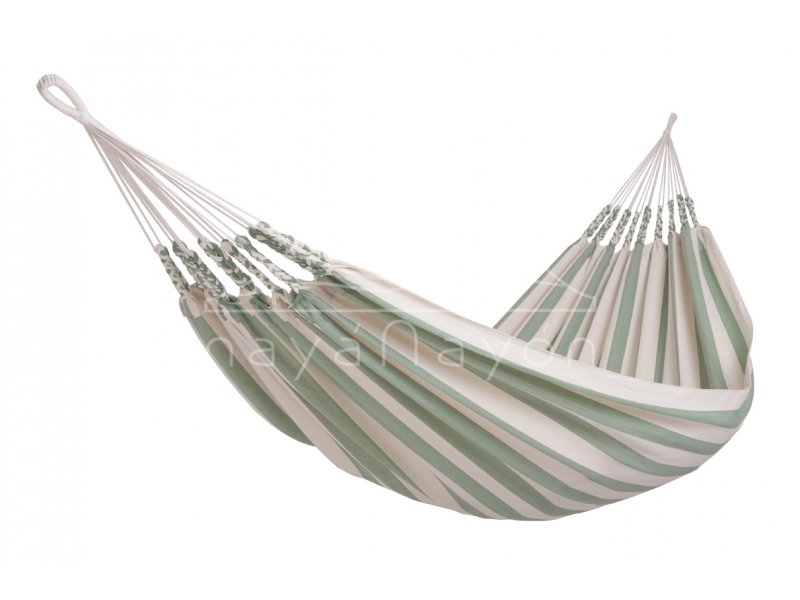 Αιώρα απο Εκουαδόρ Cool Summer Retro με ριγα πρασινη λευκη 