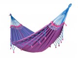 Brazilian Organic Cotton Double Hammock Copa Blue