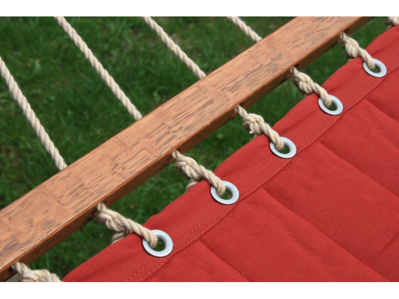 Αιώρα με ξύλο οικογενειακη MacaMex California Hot Chocolate σχοινια και ξυλο