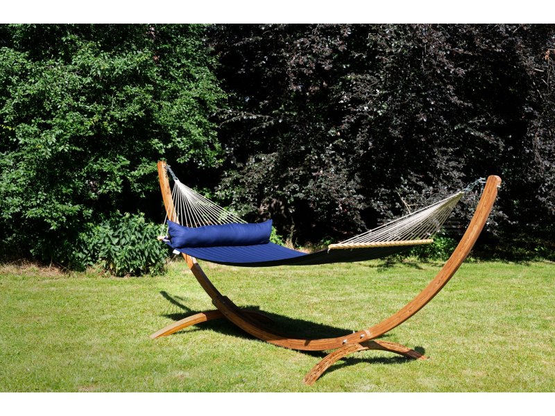 Αιώρα με ξύλο MacaMex California Blue King Size 140 πλάτος ξυλου πολυ ανθεκτικο 