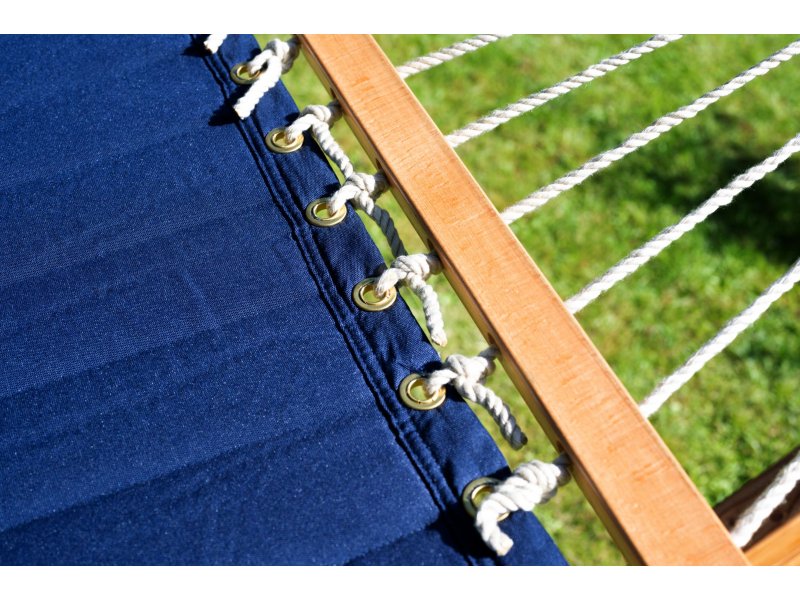 Αιώρα με ξύλο MacaMex California Blue King Size 140 πλάτος ξυλου πολυ ανθεκτικο 