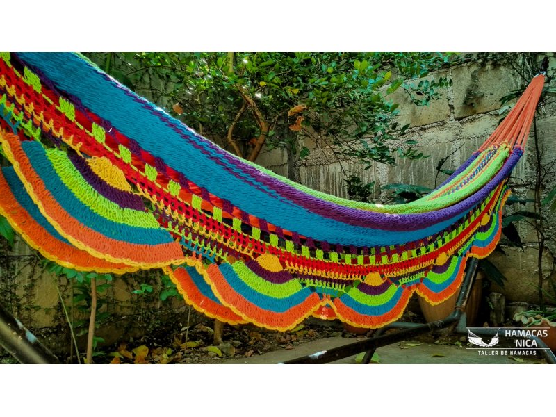 Πολύχρωμη αιώρα Νικαράγουα κροσια 