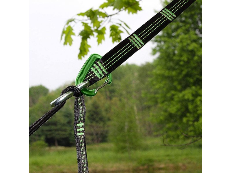 Ultra Light Straps Ιμάντας αιώρας & δυο Καραμπινερ  2 χ 3 μέτρα 