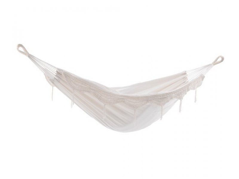 Διπλή Αιώρα Εκρου Κροσια Βαμβακερή Vivere