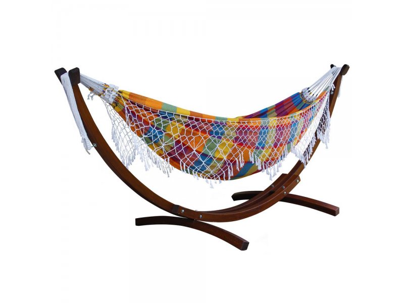 Ξυλινη Βάση με την Αιώρα Carnival Brazil Deluxe Tropical