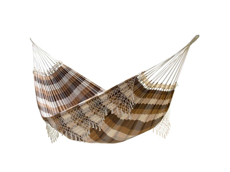 Βραζιλιανικη Αιώρα Κροσια Βαμβακερή Υφασματινη Cafe