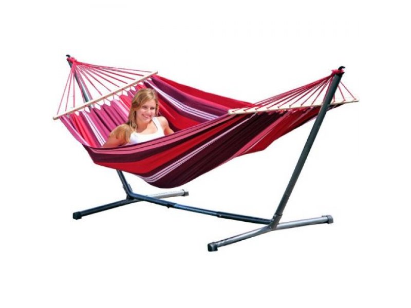 αιώρα με ξύλο μπάρα ατομική Amazonas Samba Fuego