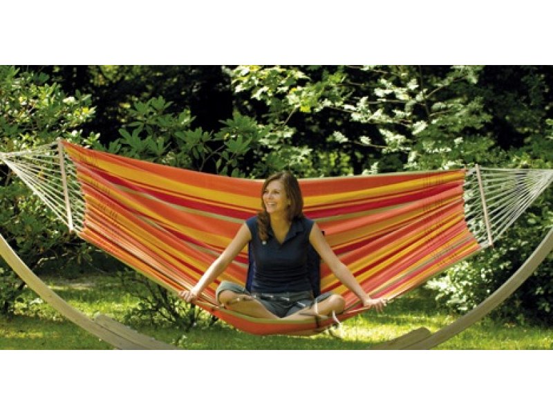 Brazilia Αιώρα από Βραζιλία με Ξύλο ( Tropical) διπλή