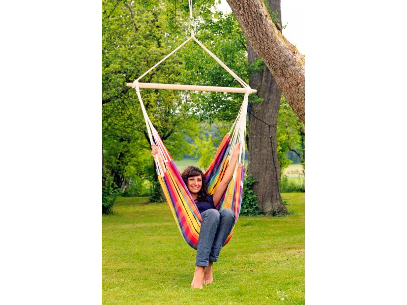 Αιώρα- καρέκλα  Hanging Chair AmazonasΠολύχρωμη Ουρανιο Τόξο