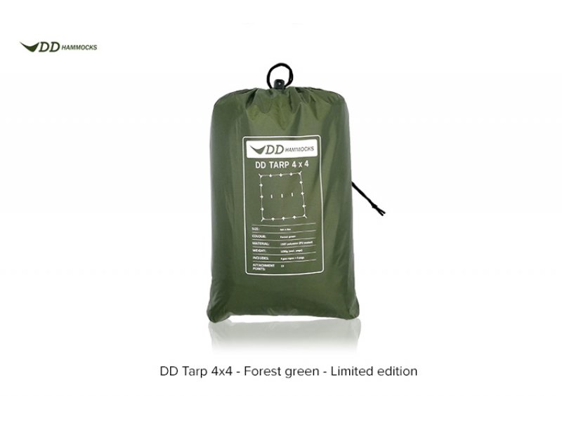 DD Tarp 4x4 Olive Green Package