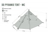 DD Pyramid Tent MC 2 Persons Bushcraft Tent Specs