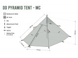 Bushcraft Σκηνή 2 ατόμων σε παραλλαγή της εταιρίας DD Tents MC