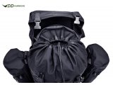 Σακίδιο πολλων χρησεων Πλάτης Bushcraft DD Bergen Rucksack 55L Black Molle