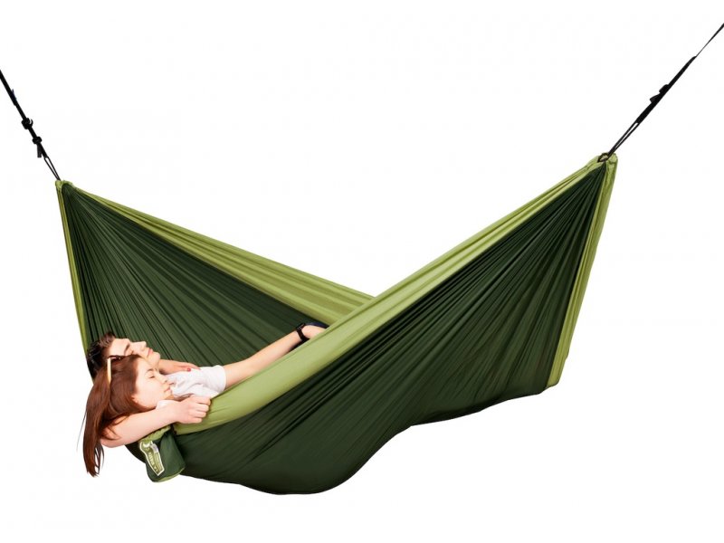 αιώρα αλεξιπτωτο διπλή La Siesta Colibri 3.0 Double Forest Πράσινο δύο ατόμων