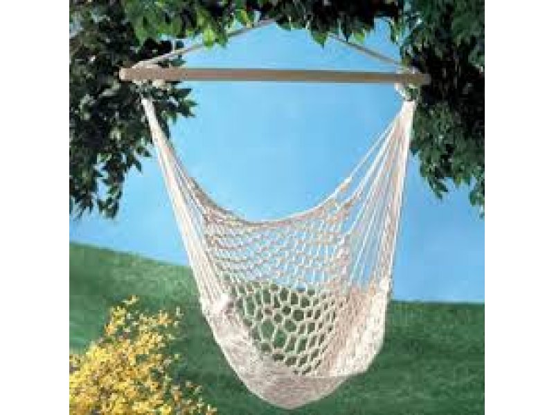 Αιώρα - Καρέκλα ( ΜΑΥΑΝ) πολύχρωμη πλέξη Νο40#