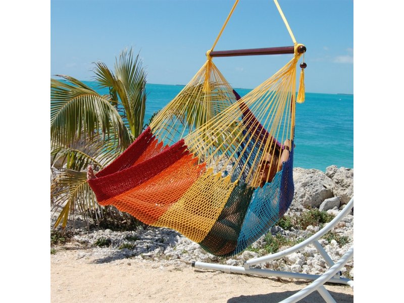 Αιώρα - Καρέκλα ( ΜΑΥΑΝ) πολύχρωμη Νο40#