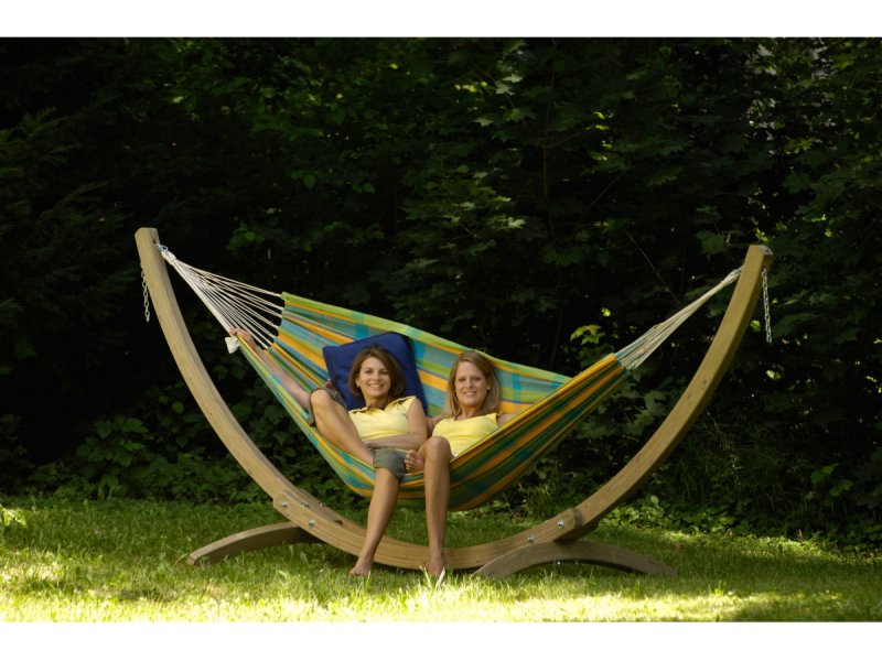 Ξυλινη Βαση Αιώρας Amazonas Troja King Size