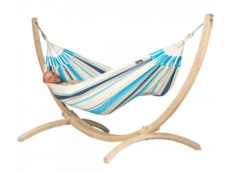 Ξυλινη Βάση Canoa Stand Single & Double αιώρες